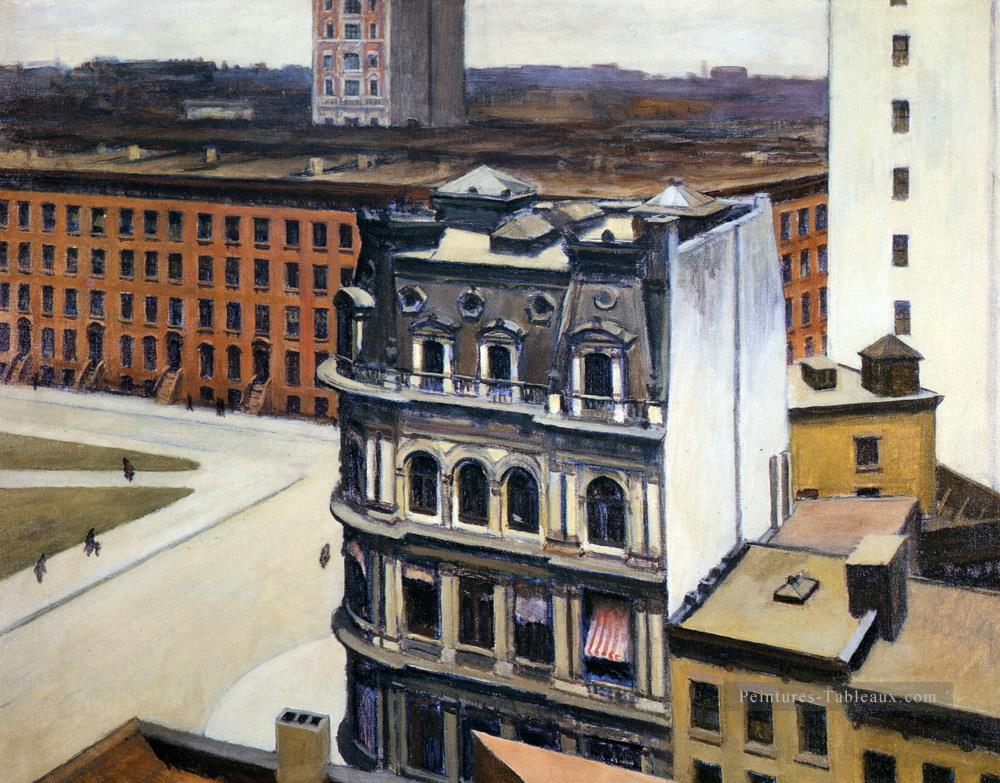 la ville Edward Hopper Peintures à l'huile